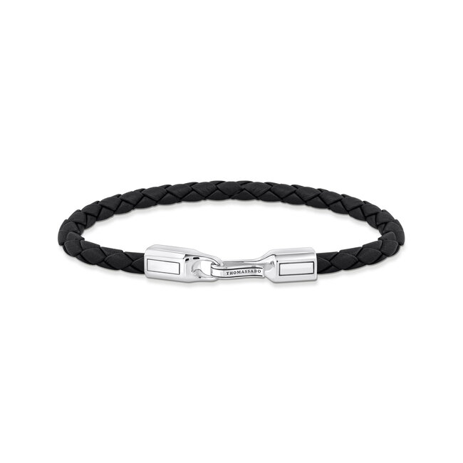 Black Leather Bracelet