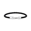 Black Leather Bracelet
