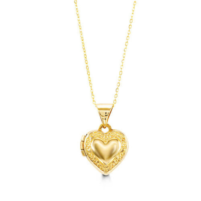 Bella Baby Filigree Heart Locket