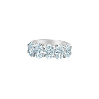 Diamond Evolution Oval Lab Grown Diamond Band