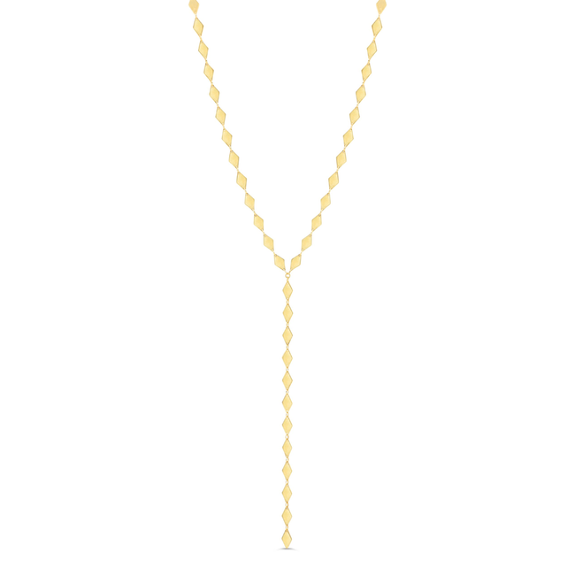 Bella Yellow Gold Kite Lariat