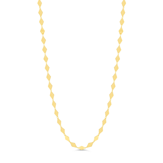 Bella Gold Kite Disc Station Necklace