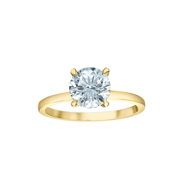 Round Brilliant Cut Diamond Engagement Ring