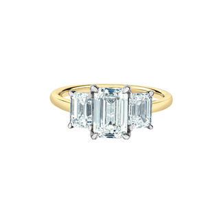 Diamond Evolution Lab Grown Diamond Trinity Engagement Ring