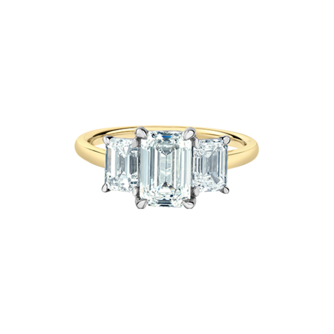 Lab Grown Diamond Trinity Engagement Ring