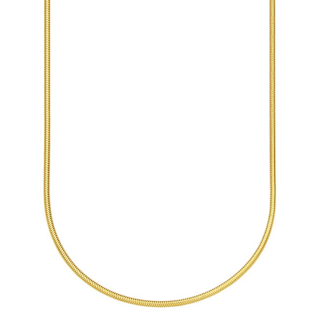 Gold-Plated 3mm Snake Chain