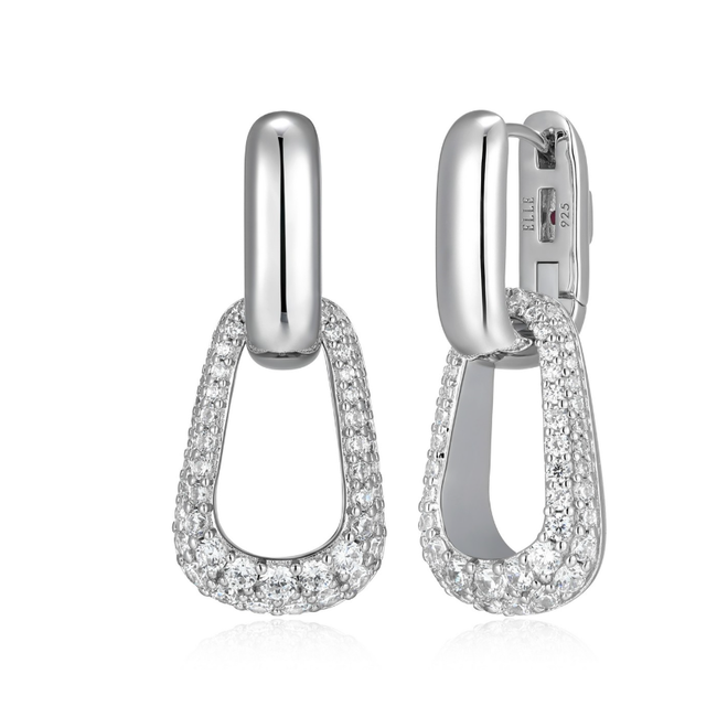 Elle Citadel 2-In-1 Drop Hoops