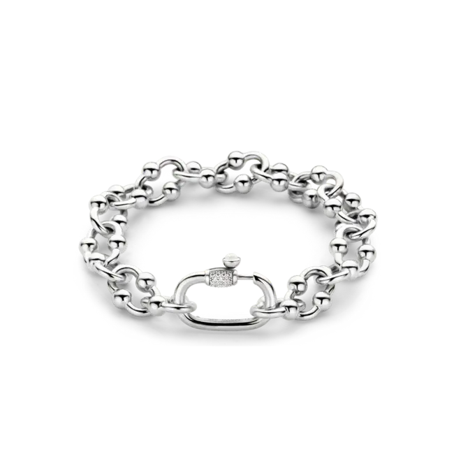 Ti Sento Chunky Signature Bubble Link Bracelet
