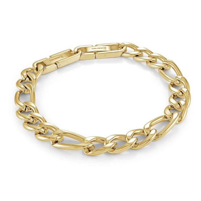 Stainless Steel Figaro Link Bracelet