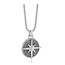 Stainless Steel North-Star Pendant