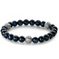 Stainless Steel Blue Beaded Bracelet