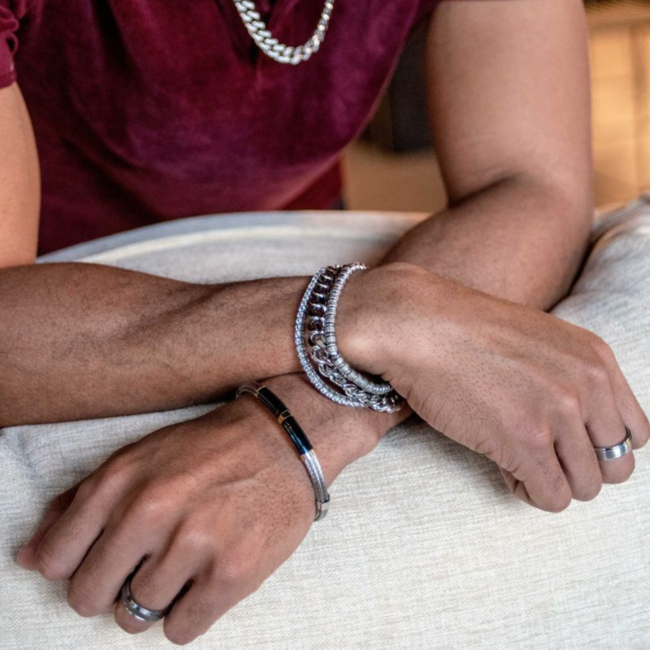 Stainless Steel Curb Link Bracelet