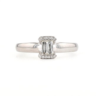 Utwo by Spicer Cole Baguette Engagement Ring