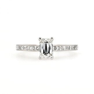 Utwo Bridal by Spicer Cole Emerald Cut Engagement Ring