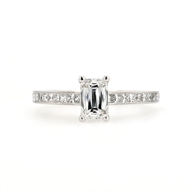 Emerald Cut Engagement Ring
