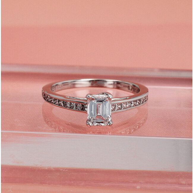 Emerald Cut Engagement Ring