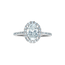 Oval Lab Grown Diamond Engagement Ring