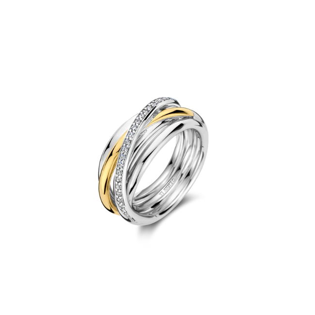 Ti Sento Multi-Row Ring