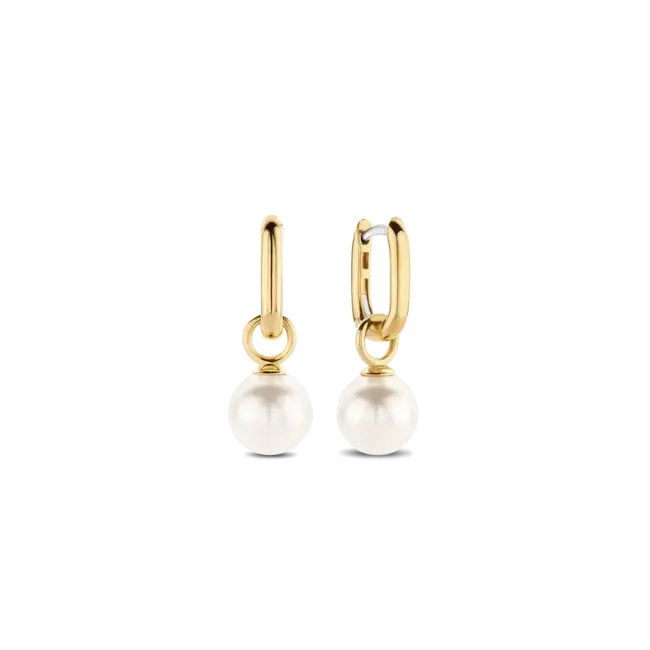 Ti Sento Pearl Drop Earrings