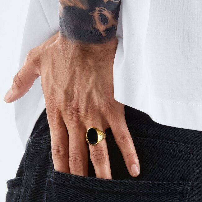 Thomas Sabo Onyx Signet Ring