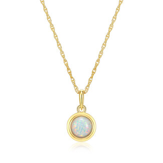 Reign Reign Gold-Plated Birthstone Pendant Reign Reign Gold-Plated Birthstone Pendant