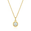 Reign Gold-Plated Birthstone Pendant