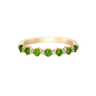 Colour by Spicer Cole Peridot & Diamond Band Colour by Spicer Cole Peridot & Diamond Band