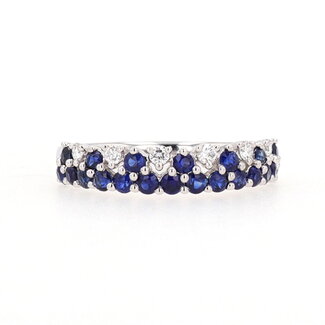 Colour by Spicer Cole Sapphire & Diamond Band Colour by Spicer Cole Sapphire & Diamond Band
