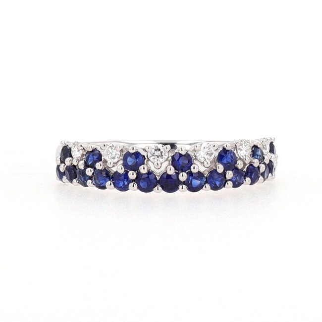 Sapphire & Diamond Band