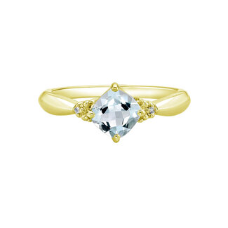Colour by Spicer Cole Aquamarine & Diamond Ring Colour by Spicer Cole Aquamarine & Diamond Ring