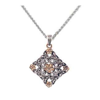 Keith Jack Celtic Jewellery Forget-Me-Not Pendant Keith Jack Celtic Jewellery Forget-Me-Not Pendant