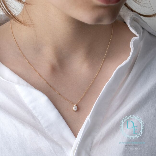 Picture Frame Lab Grown Pendant