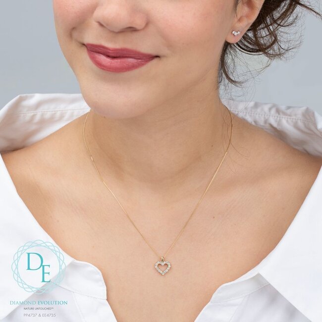 Heart Lab Grown Pendant