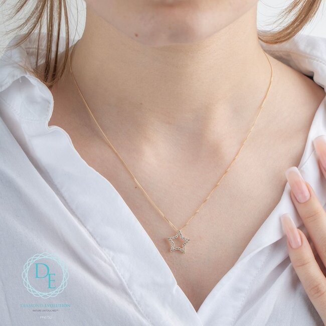 Lab Grown Star Pendant