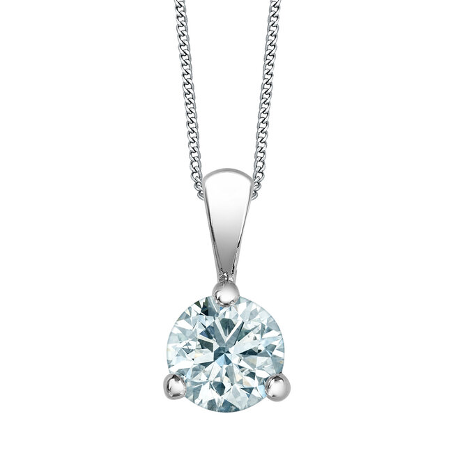 Martini Solitaire Lab Grown Pendant