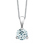 Martini Solitaire Lab Grown Pendant