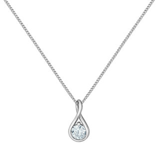 Diamond Evolution Infinity Lab Grown Pendant