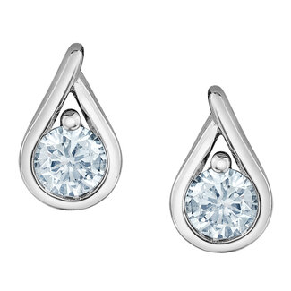 Diamond Evolution Infinity Lab Grown Stud Earrings