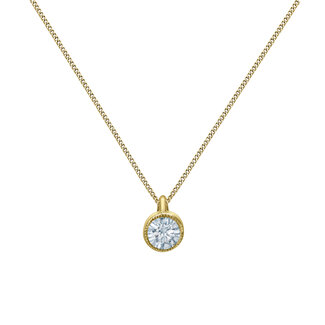 Diamond Evolution Bezel Set Lab Grown Pendant