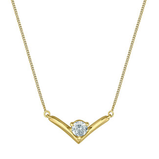 Diamond Evolution Chevron Lab Grown Diamond Necklace