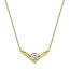 Chevron Lab Grown Diamond Necklace