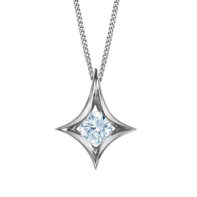 Lab Grown Star Stud Earrings