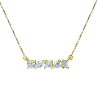 Diamond Evolution Mixed Fancy Shape Lab Grown Necklace