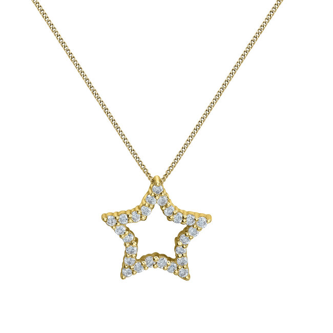 Lab Grown Star Pendant