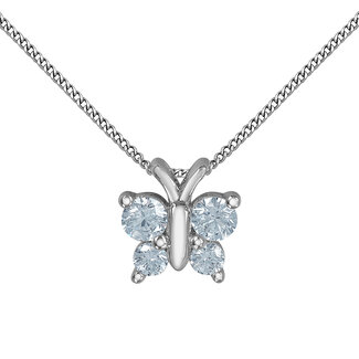 Diamond Evolution Lab Grown Butterfly Pendant