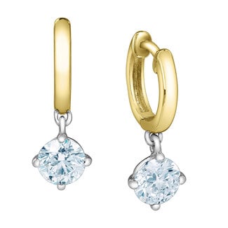 Diamond Evolution Lab Grown Drop Huggies