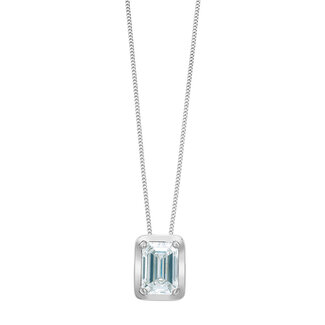 Diamond Evolution Picture Frame Lab Grown Pendant