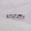 Pink Sapphire & Diamond Band
