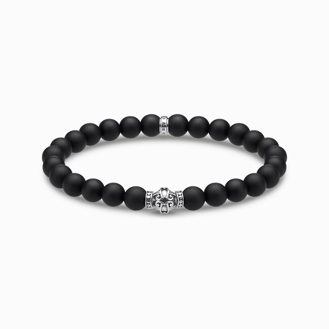 Black Obsidian Ornamental Bracelet