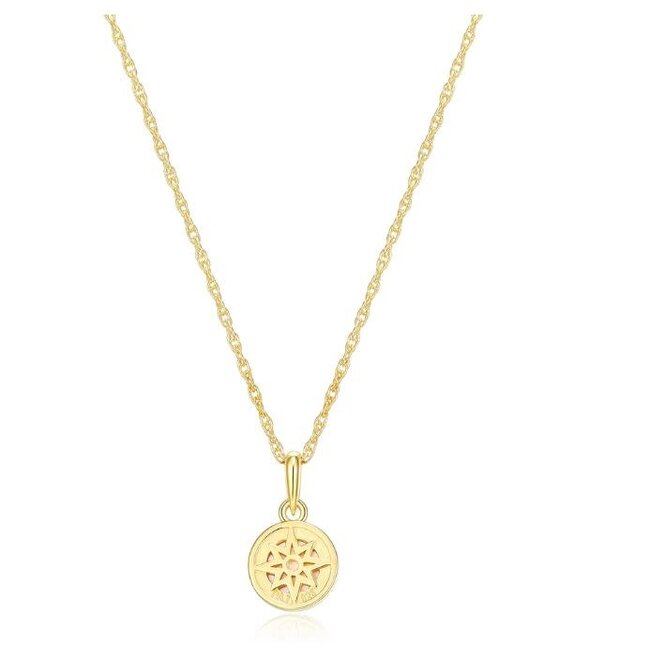 Reign Gold-Plated Birthstone Pendant